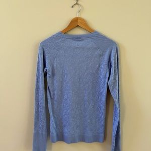Lululemon Long Sleeve Textured shirt size 6